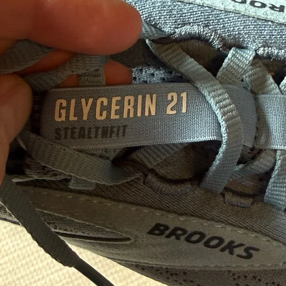 Brooks Glycerin Stealthfit 21 Citadel Ebony Onyx W 10/M 8.5 - Picture 11 of 14